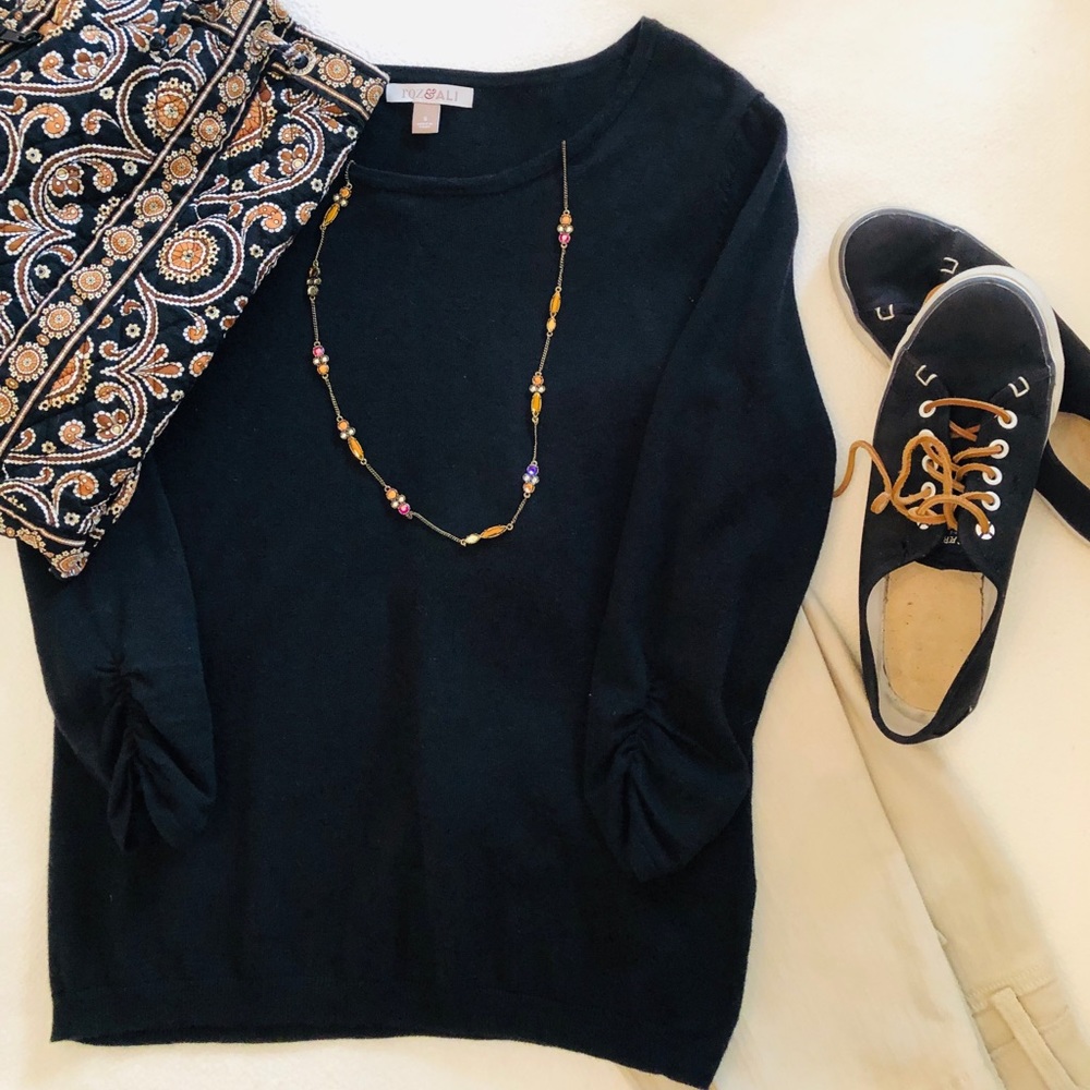 Roz & Ali Black Sweater